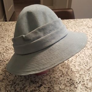 Vintage Blue Halston Ladies Hat